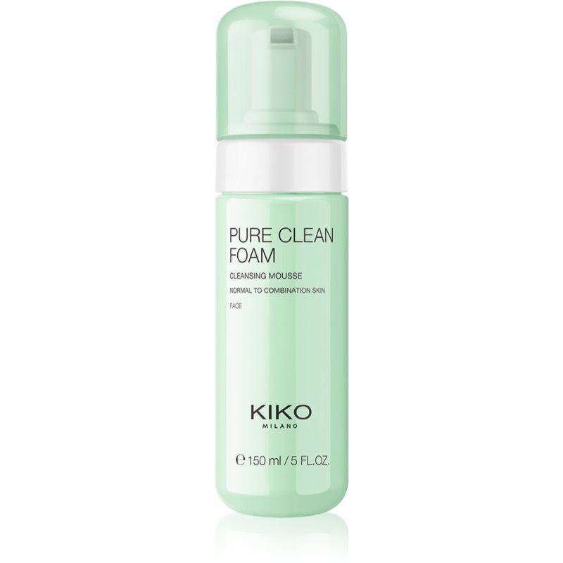 KIKO Milano Pure Clean Foam erfrischender Reinigungsschaum für das Gesicht 150 ml