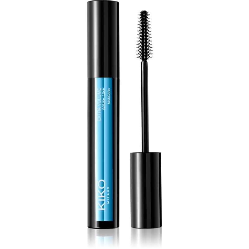 KIKO Milano Extra Volume Wash Off Wasserbeständige Wimperntusche für mehr Volumen 10 ml
