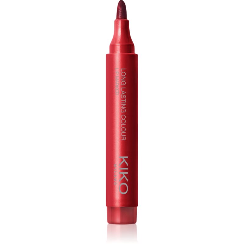 KIKO Milano Long Lasting Colour Lip Marker długotrwały pisak do ust odcień 105 True Red 2.5 g