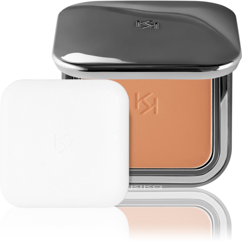 KIKO Milano Matte Fusion puder w kompakcie z matowym wykończeniem odcień 03 Sienna 12 g
