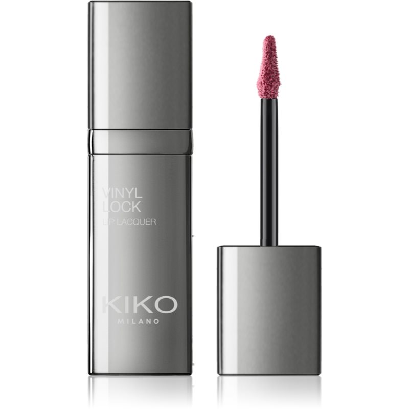 KIKO Milano Vinyl Lock długotrwała szminka w płynie z wysokim połyskiem odcień 04 Taste Of Mauve 4 ml