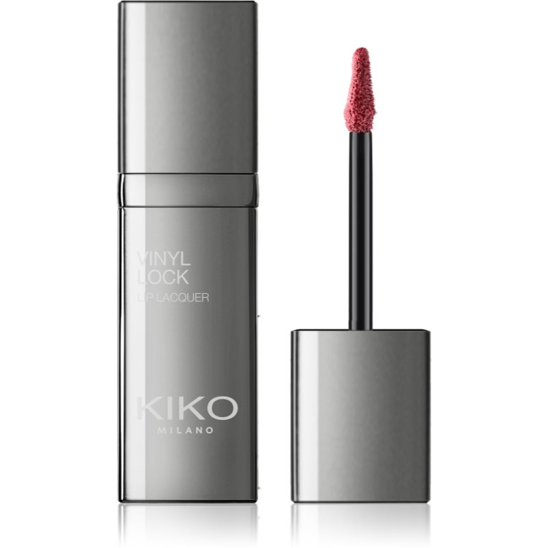 KIKO Milano Vinyl Lock długotrwała szminka w płynie z wysokim połyskiem odcień 05 I See Red 4 ml