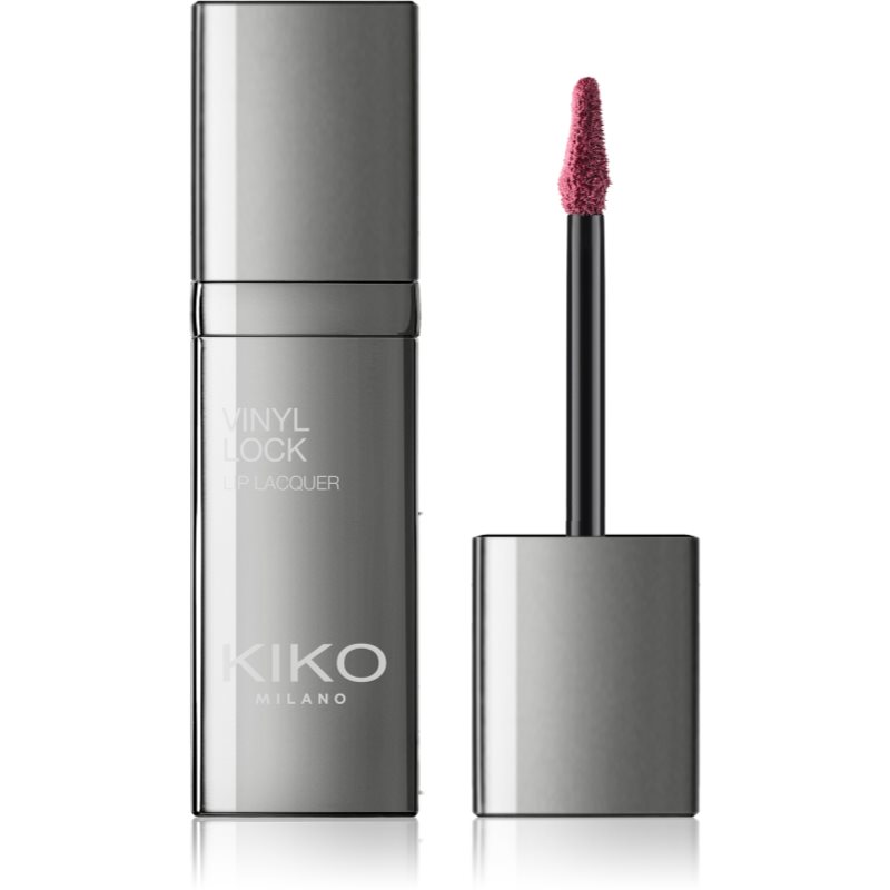 KIKO Milano Vinyl Lock długotrwała szminka w płynie z wysokim połyskiem odcień 06 Berry Crush 4 ml