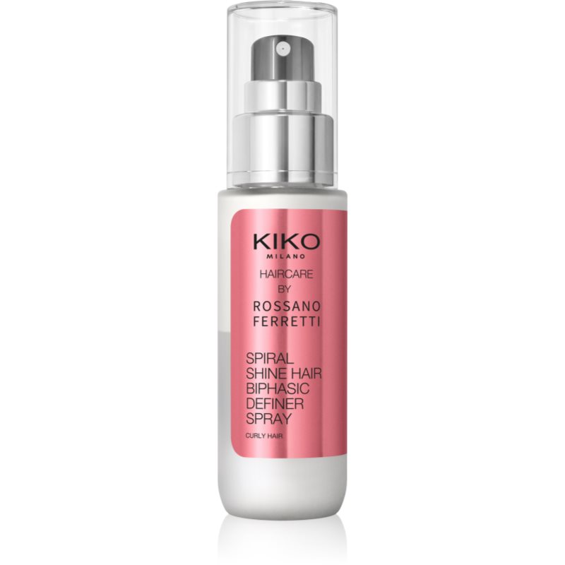KIKO Milano Spiral Shine Hair Biphasic Definer Spray ausspülfreier Conditioner im Spray Lockenpflege für lockiges Haar 4...