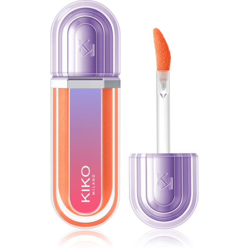 KIKO Milano 3D Hydra Xtreme Lipgloss błyszczyk do ust nadający objętość z efektem 3D odcień 09 Sunset Blossom 6 ml