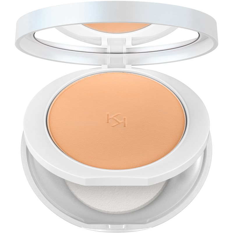 KIKO Milano Urban Shield Powder Foundation mattierendes Pudermake-up SPF 50 Farbton 04 Molten Caramel 9 g (Bild 4)