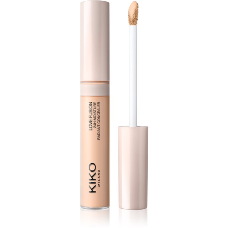 KIKO Milano Love Fusion 24H Moisture Radiant Concealer Langzeit-Korrektor mit feuchtigkeitsspendender Wirkung Farbton 8 ml