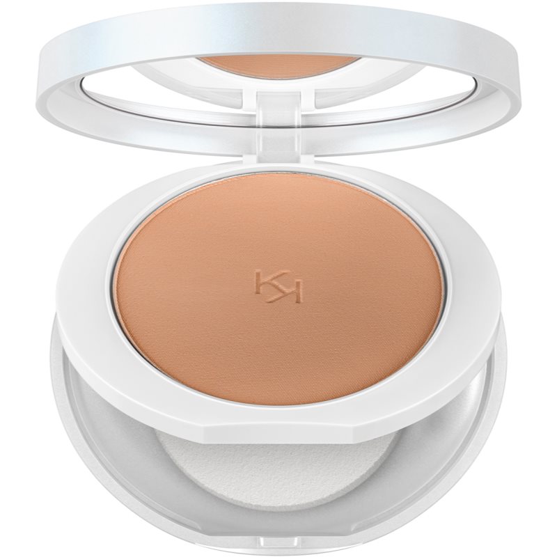 KIKO Milano Urban Shield Powder Foundation mattierendes Pudermake-up SPF 50 Farbton 07 Toffee Crunch 9 g (Bild 3)