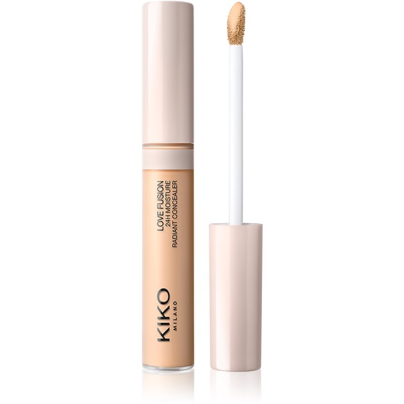 KIKO Milano Love Fusion 24H Moisture Radiant Concealer długotrwały korektor o działaniu nawilżającym odcień 11 Vanilla 8 ml