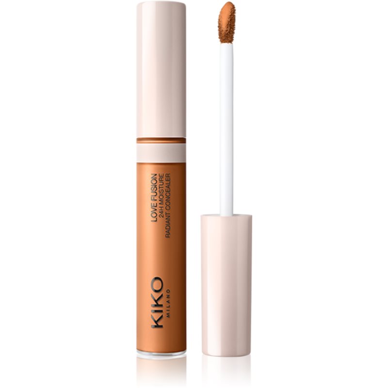 KIKO Milano Love Fusion 24H Moisture Radiant Concealer długotrwały korektor o działaniu nawilżającym odcień 22 Coffee 8 ml