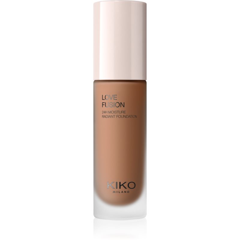KIKO Milano Love Fusion 24H Moisture Radiant Foundation długotrwały podkład w kremie o działaniu nawilżającym odcień 8.5 Neutral Gold 30 ml