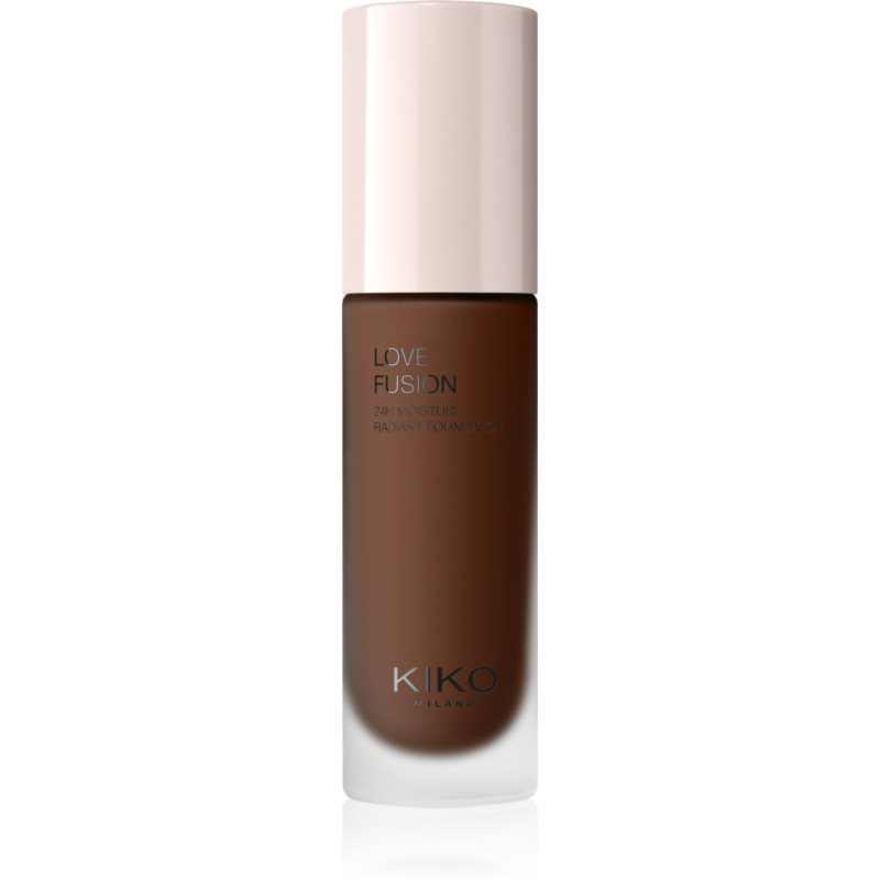 KIKO Milano Love Fusion 24H Moisture Radiant Foundation długotrwały podkład w kremie o działaniu nawilżającym odcień 10 Neutral Gold 30 ml