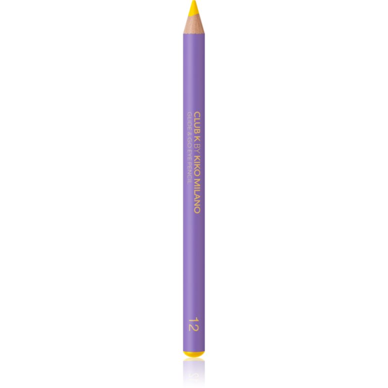 KIKO Milano Club K By Kiko Milano Glide & Go vodootporni eyelineri nijansa 12 Lit Alert 1.1 g