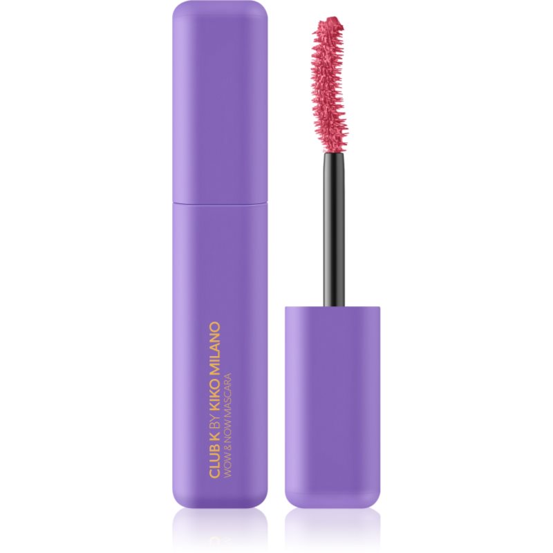 KIKO Milano KIKO Milano Club K By Kiko Milano Wow & Now dúsító és göndörítő szempillaspirál árnyalat 01 Sus But Cute 8 ml