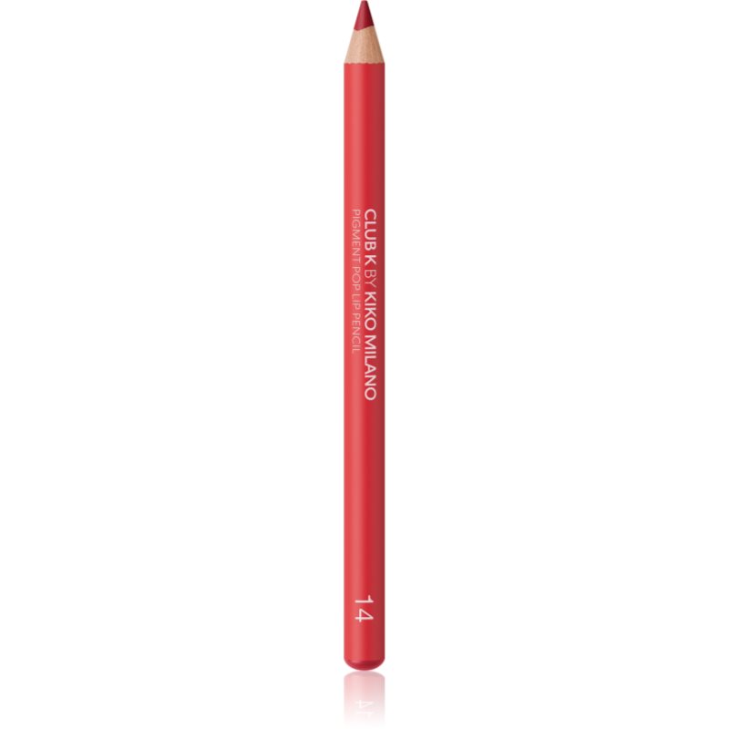 KIKO Milano Club K By Kiko Milano Pigment Pop Lip Pencil olovka za konturiranje usana nijansa 14 Love Bomb 1.1 g