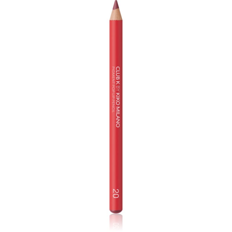 KIKO Milano Club K By Kiko Milano Pigment Pop Lip Pencil olovka za konturiranje usana nijansa 20 Ate O'Clock 1.1 g