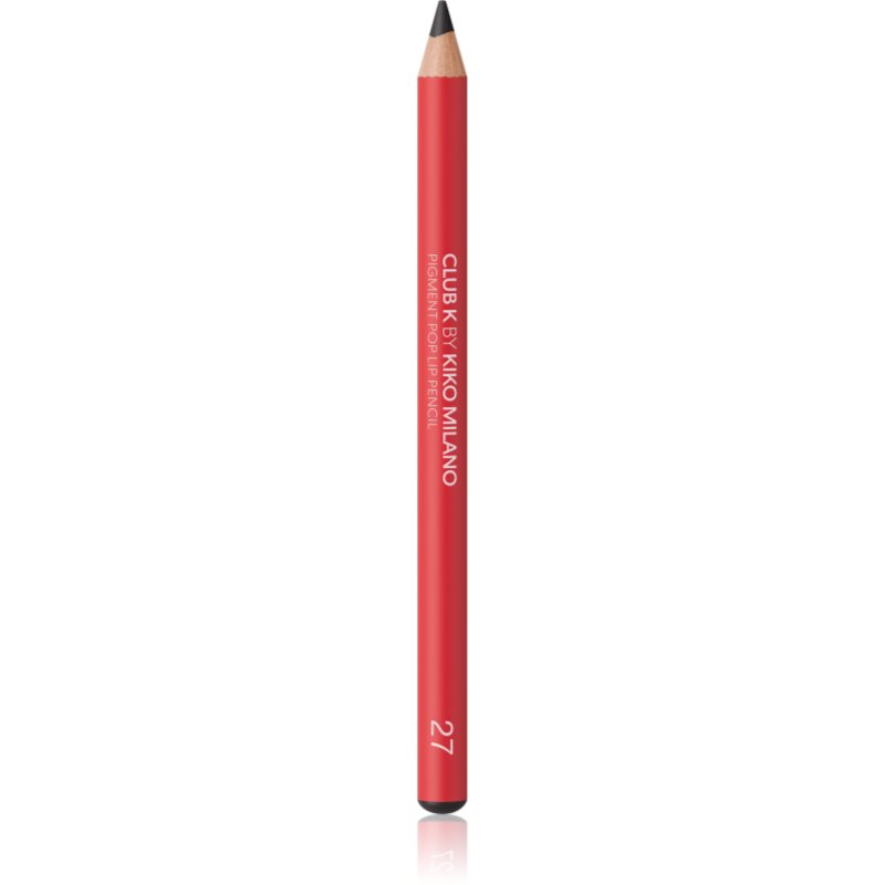 KIKO Milano Club K By Kiko Milano Pigment Pop Lip Pencil olovka za konturiranje usana nijansa 27 Club Ink 1.1 g