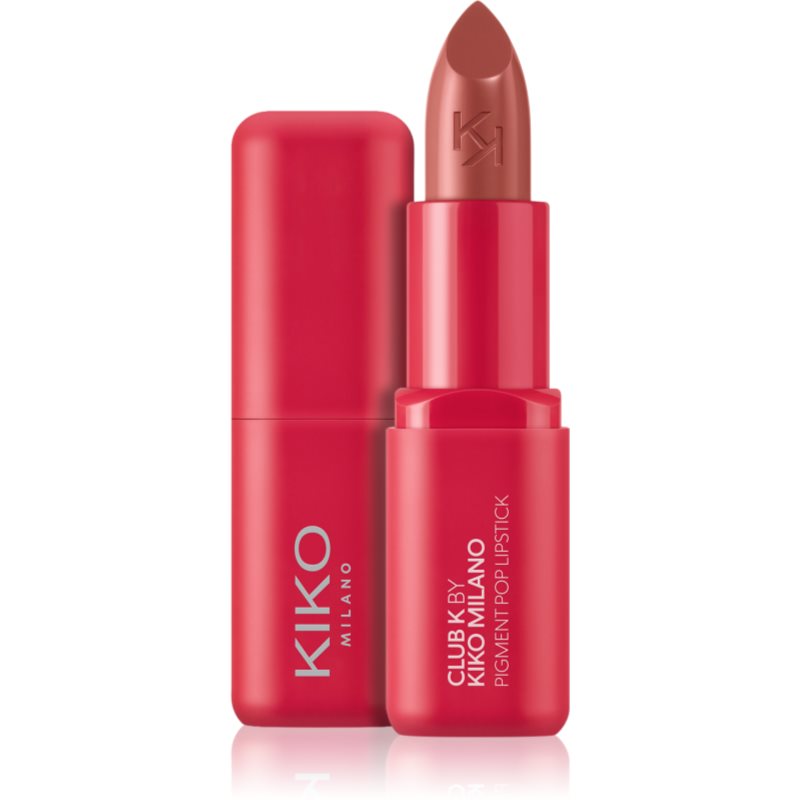 KIKO Milano KIKO Milano Club K By Kiko Milano Pigment Pop Lipstick hidratáló krém rúzs árnyalat 03 In Her Prime 3.5 g