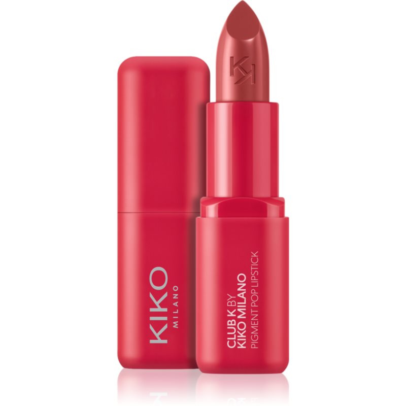 KIKO Milano KIKO Milano Club K By Kiko Milano Pigment Pop Lipstick hidratáló krém rúzs árnyalat 21 Opps Out 3.5 g
