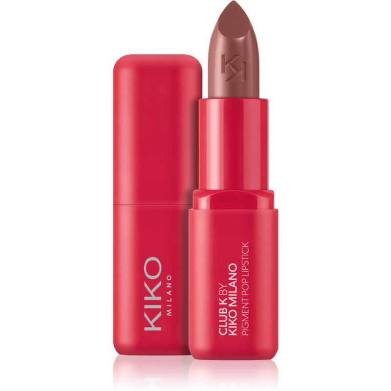 KIKO Milano KIKO Milano Club K By Kiko Milano Pigment Pop Lipstick hidratáló krém rúzs árnyalat 23 Lowkey Icon 3.5 g
