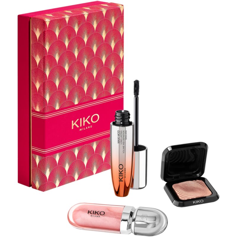 KIKO Milano Twist 'N Twinkle Holiday Holly Jolly Trio poklon set za žene