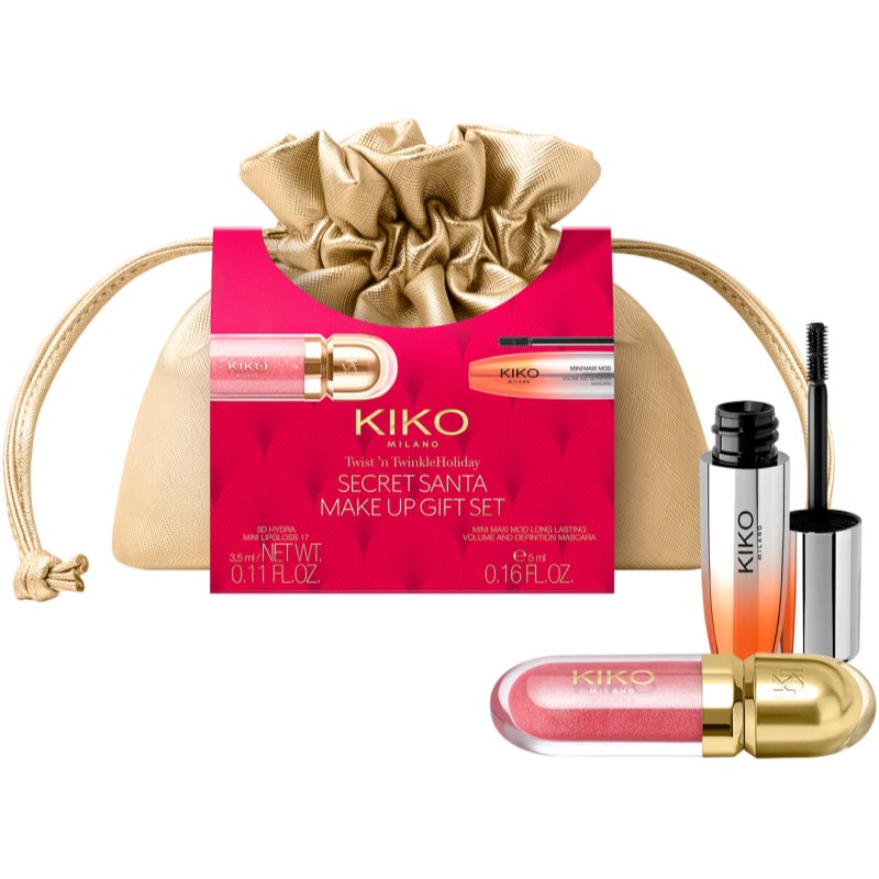 KIKO Milano Twist 'N Twinkle Holiday Secret Santa poklon set za žene
