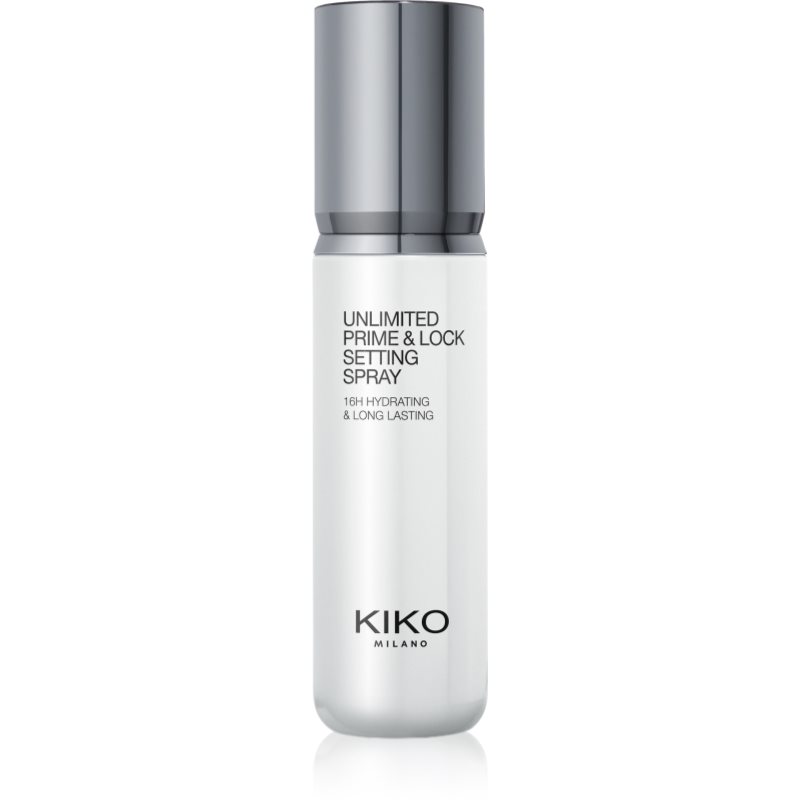 KIKO Milano KIKO Milano Unlimited Prime & Lock Foundation Fixierspray mit feuchtigkeitsspendender Wirkung 65 ml