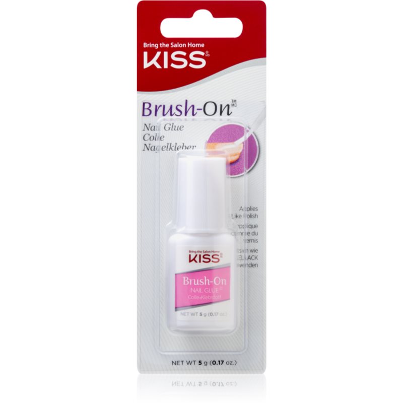 KISS Brush-On lepilo za nohte 5 g