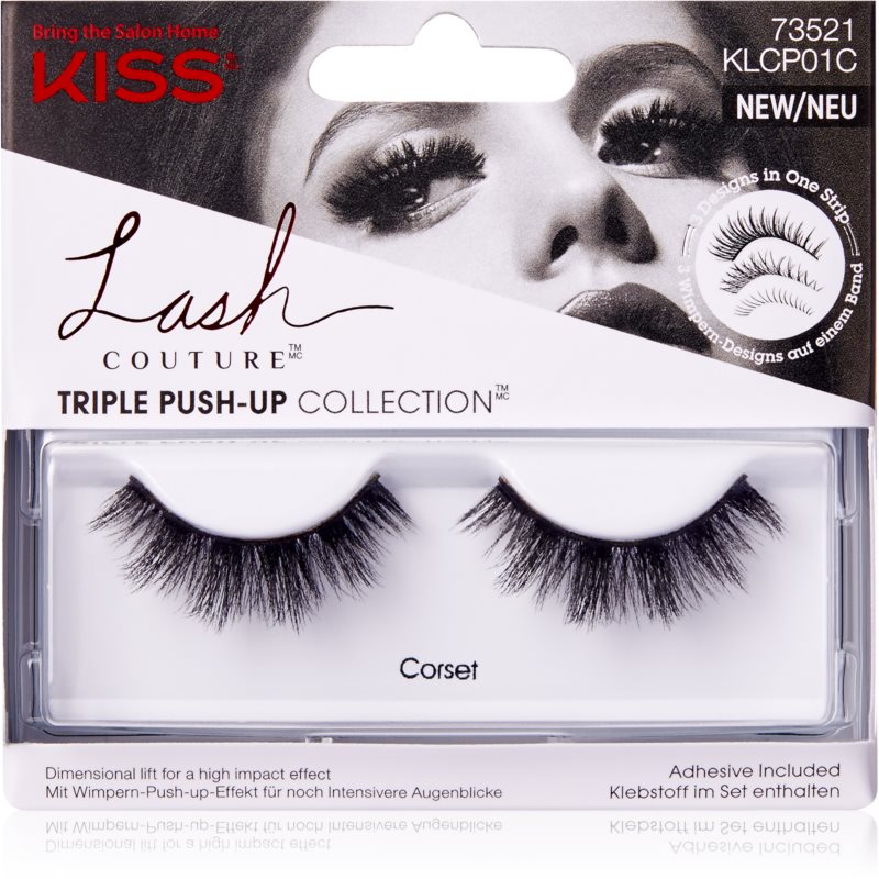 KISS Lash Couture Triple Push-Up штучні вії Corset 2 кс