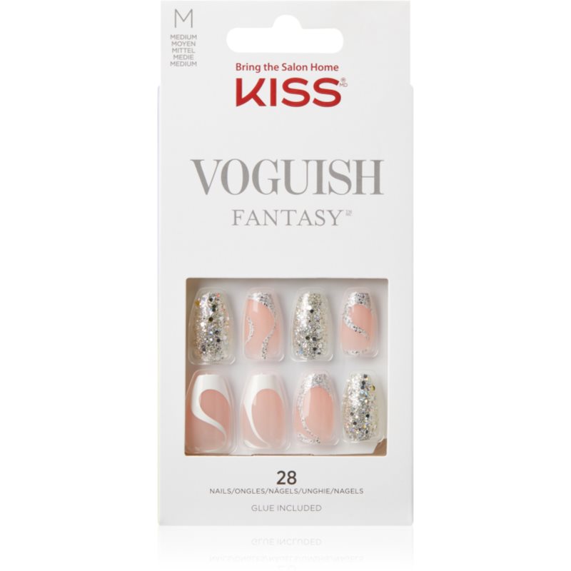E-shop KISS Voguish Fantasy Fashspiration umělé nehty medium 28 ks