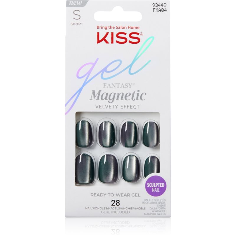 KISS Gel Fantasy Magnetic umelé nechty 28 ks