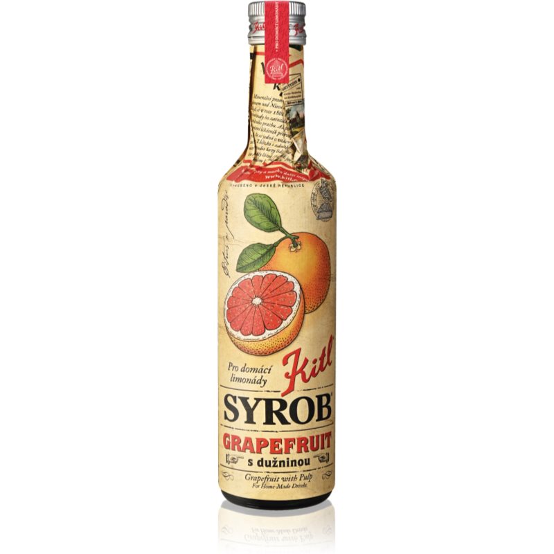Kitl Syrob sirup na prípravu nápoja Grapefruit 500 ml