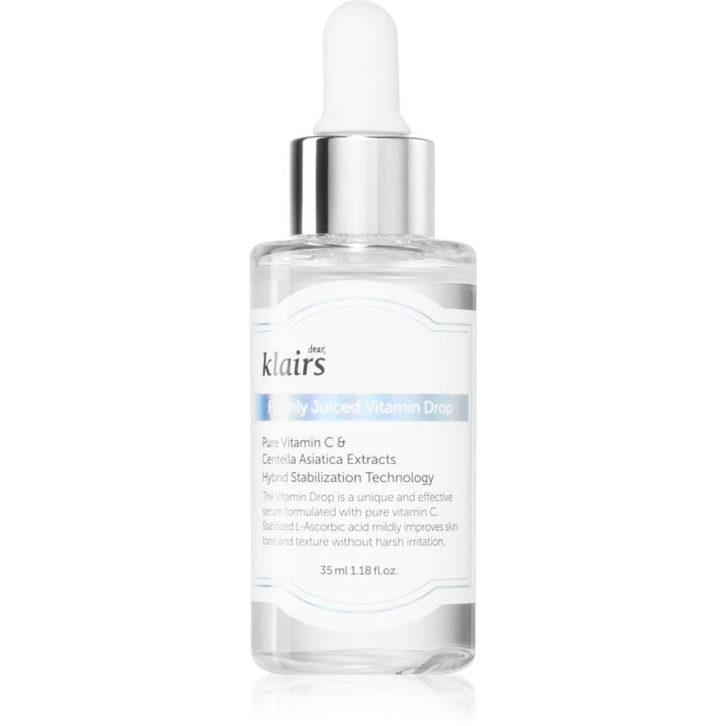 

Klairs Freshly Juiced Vitamin Drop зволожуюча сироватка для обличчя з вітаміном С