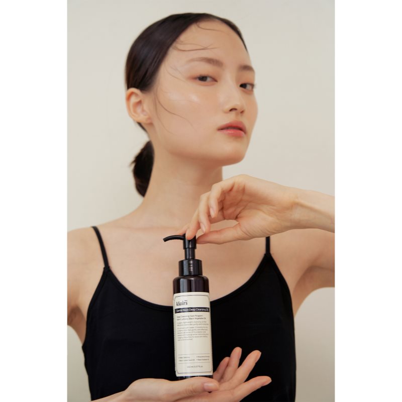 Klairs Gentle Black Deep Cleansing Oil tiefenreinigendes Öl für fettige Haut 150 ml (Bild 3)