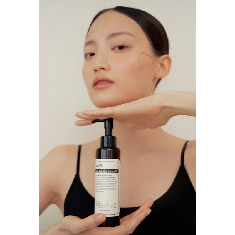 Klairs Gentle Black Deep Cleansing Oil tiefenreinigendes Öl für fettige Haut 150 ml (Bild 4)