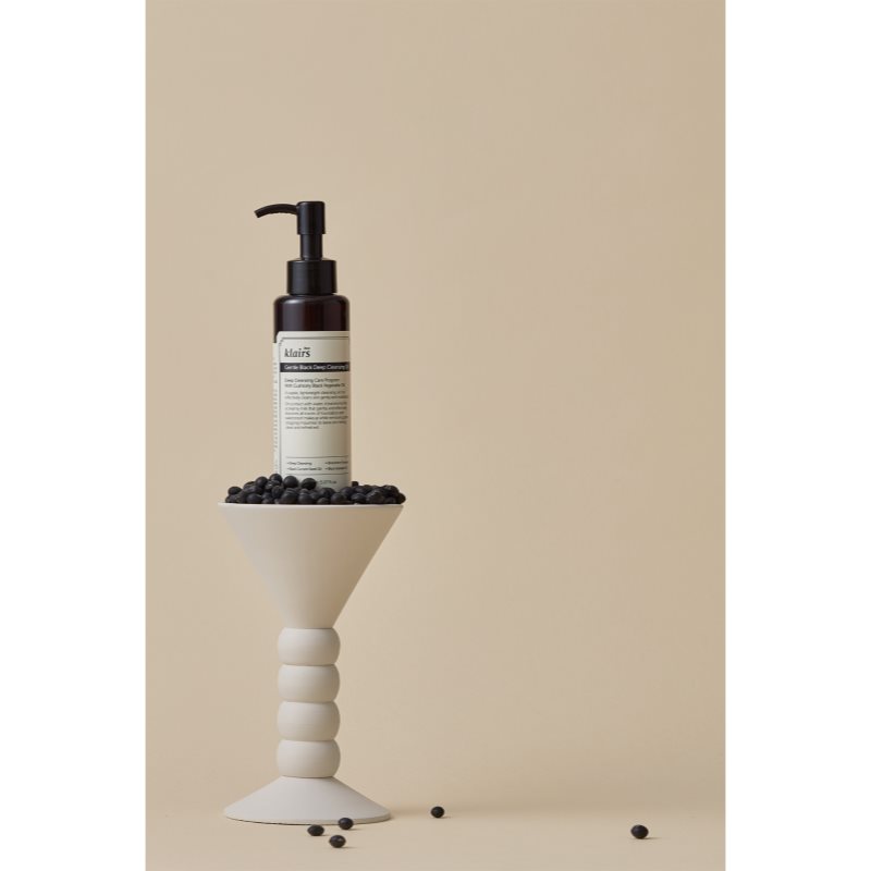 Klairs Gentle Black Deep Cleansing Oil tiefenreinigendes Öl für fettige Haut 150 ml (Bild 8)