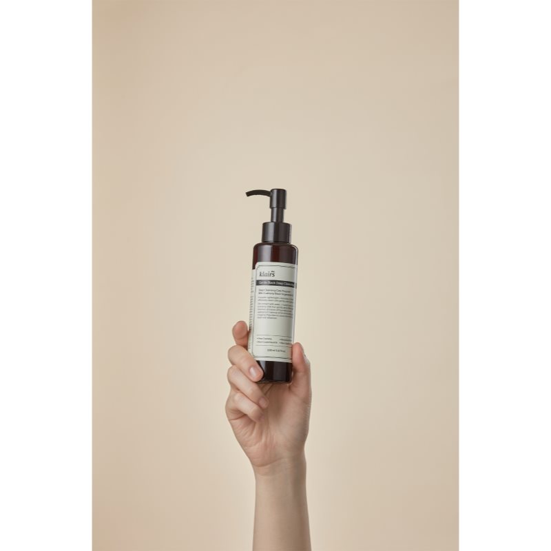 Klairs Gentle Black Deep Cleansing Oil tiefenreinigendes Öl für fettige Haut 150 ml (Bild 10)