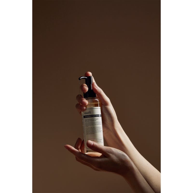 Klairs Gentle Black Fresh Cleansing Oil sanftes Reinigungsöl für fettige Haut 150 ml (Bild 9)