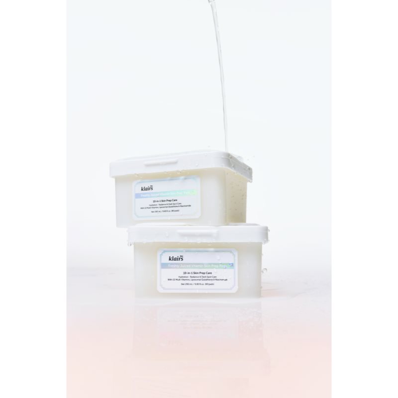 Dear Klairs Freshly Juiced Vitamin Skin Prep Pad tonizačné vankúšiky pre rozjasnenie a hydratáciu 80 ks (obrázok 4)