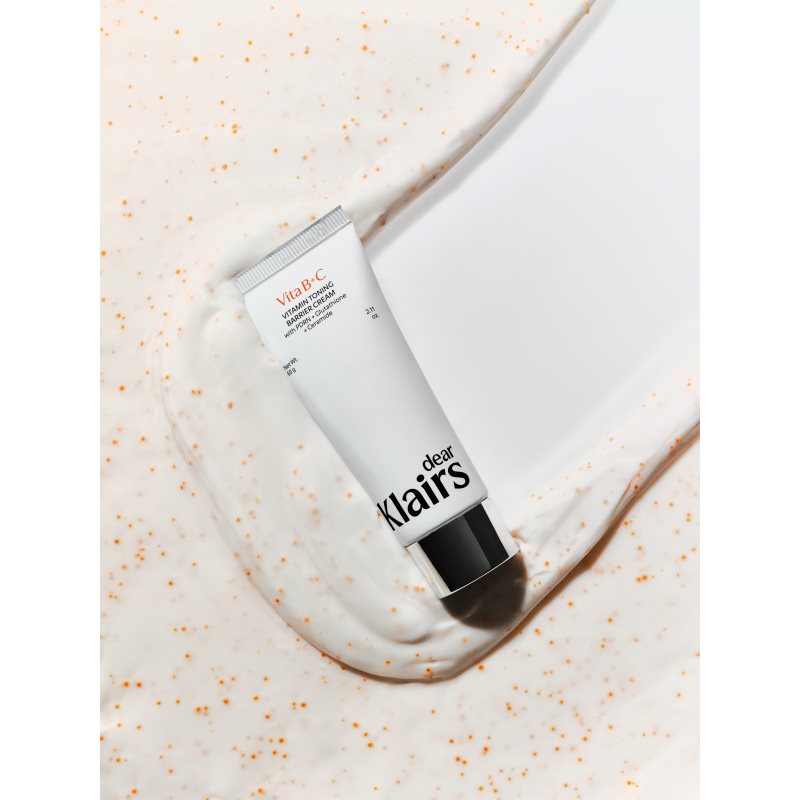 Dear Klairs Vitamin Toning Barrier Cream feuchtigkeitsspendende Creme für strahlenden Glanz zur Stärkung der Hautbarriere 60 g (Bild 6)