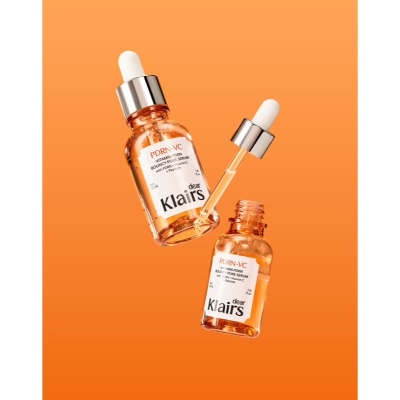 Dear Klairs Vitamin PDRN Bouncy Pore Serum Intensives Vitaminserum zur Verfeinerung der Poren 35 ml (Bild 8)
