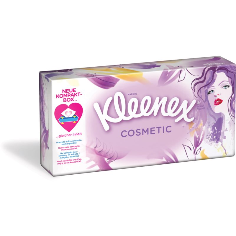 Kleenex Cosmetic popierinės servetėlės 80 vnt.