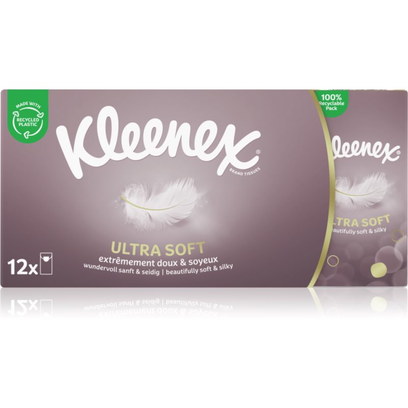 Kleenex Ultra Soft χαρτομάντηλα 12x9 τμχ