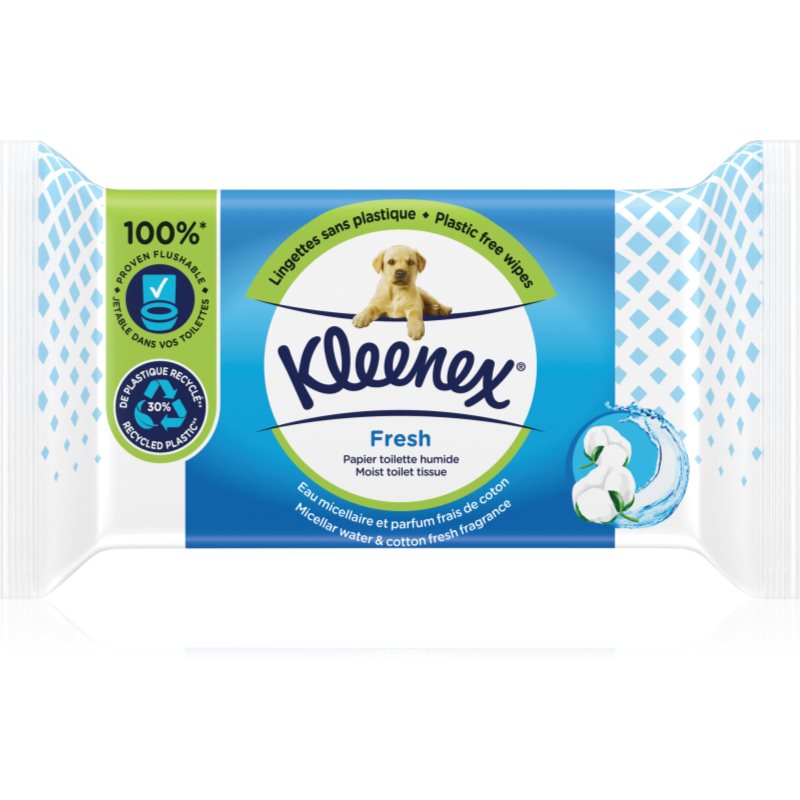 Kleenex Fresh Moist Toilet Tissue 42 Pc