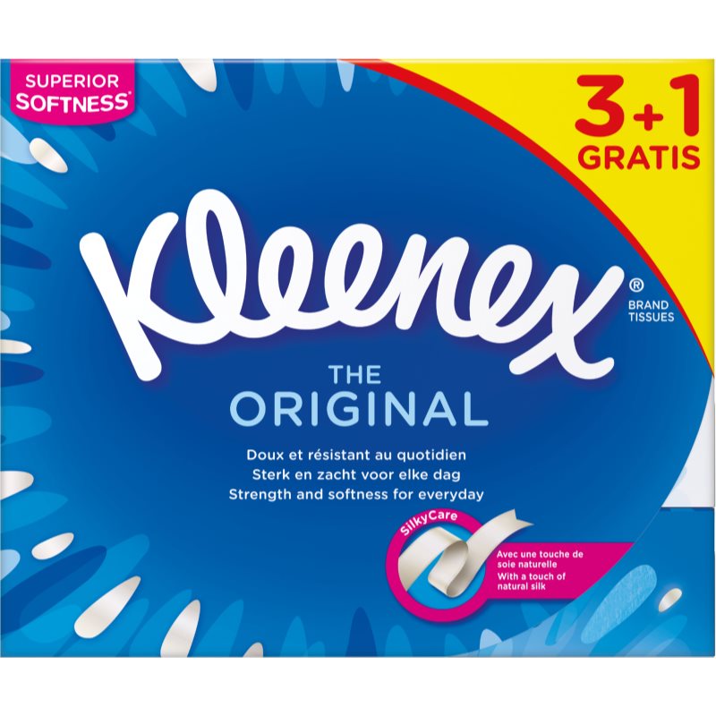 Kleenex Original Box серветки паперові 3+1 72 кс