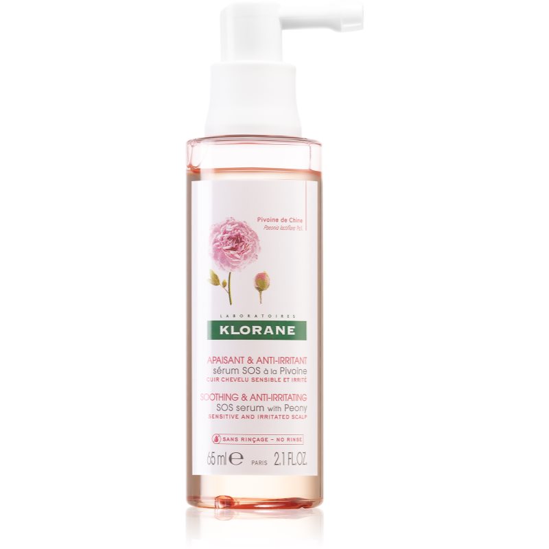 

Klorane Peony заспокоююча сироватка для чутливої та подразненої шкіри голови