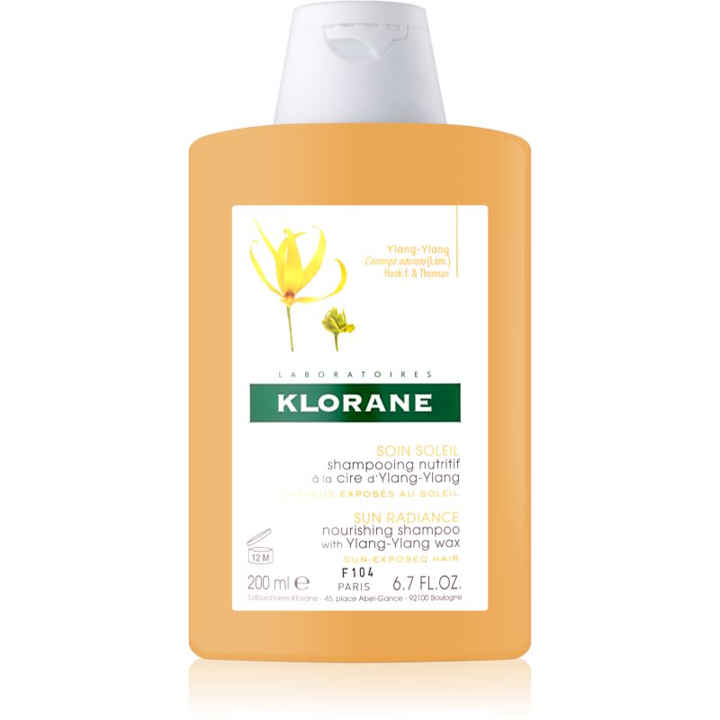 

Klorane Ylang-Ylang інтенсивний живильний шампунь для волосся пошкодженого сонцем