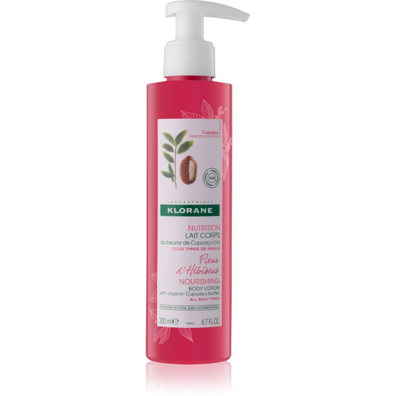 

Klorane Cupuaçu Fleur d'Hibiscus поживне молочко для тіла