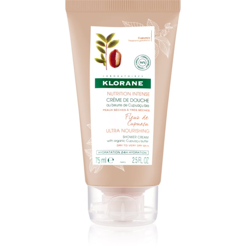 

Klorane Cupuaçu Fleur de Cupuacu інтенсивно живильний крем для душу