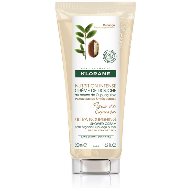 

Klorane Cupuaçu Fleur de Cupuacu інтенсивно живильний крем для душу